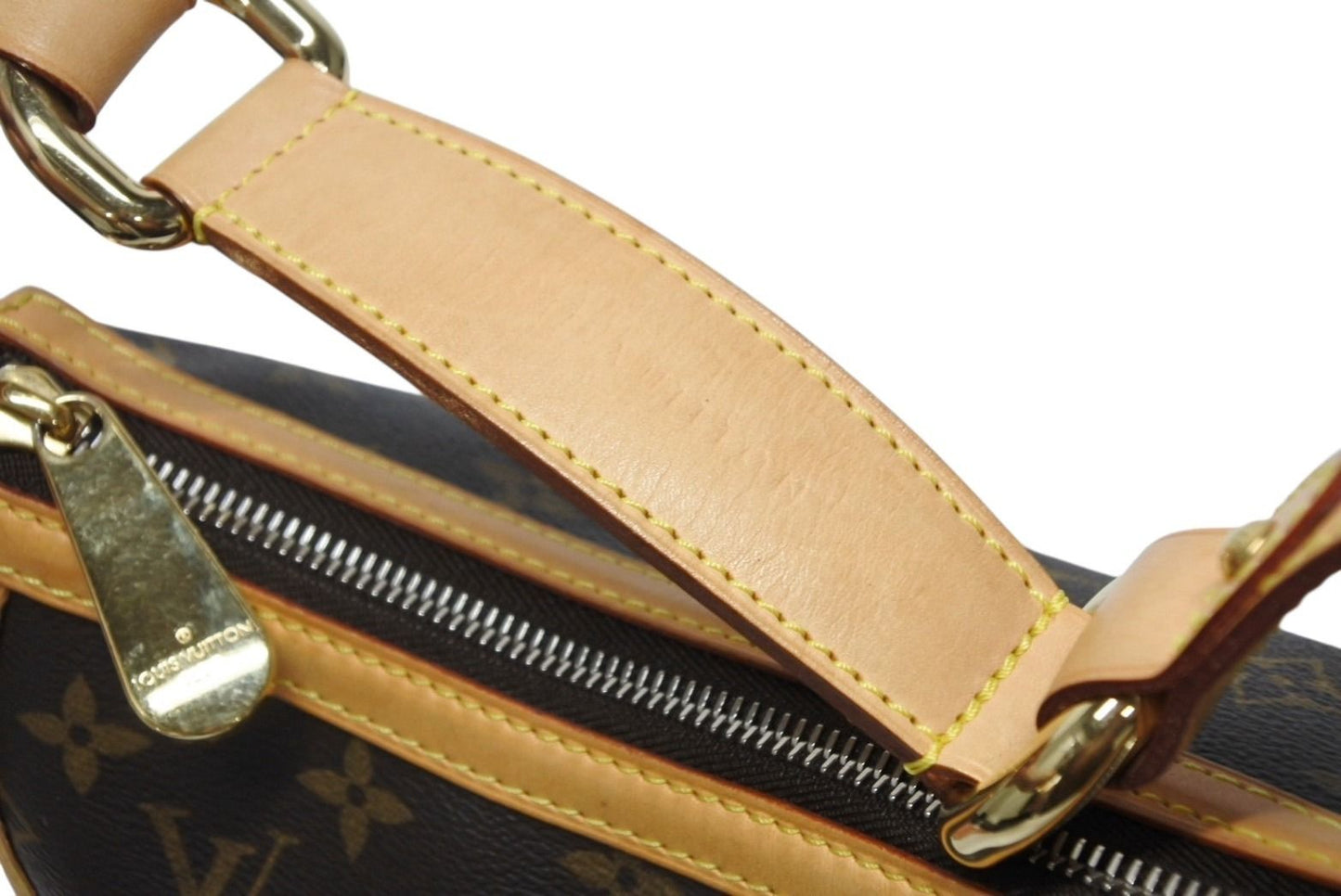 Louis Vuitton Tulum PM Bag Monogram Leather Brown — view 7