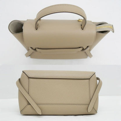 CELINE Belt Bag Nano Greige 189003 Shoulder Bag Hand Ladies Others