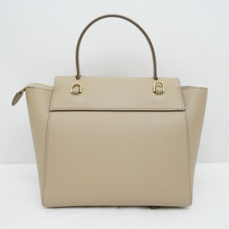 CELINE Belt Bag Nano Greige 189003 Shoulder Bag Hand Ladies Others