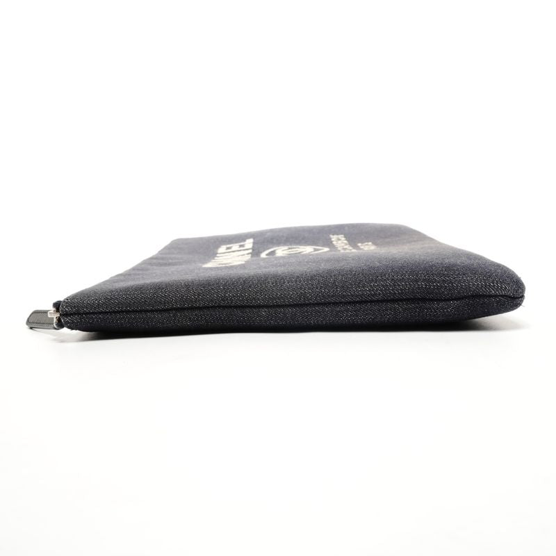 Chanel Clutch 21 Denim Logo