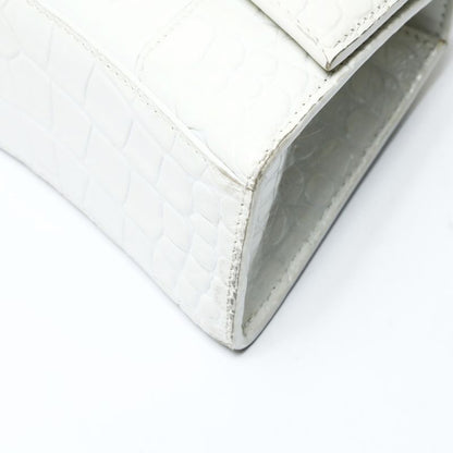 Balenciaga Shoulder Bag Hourglass XS 2-Way Embossed Leather