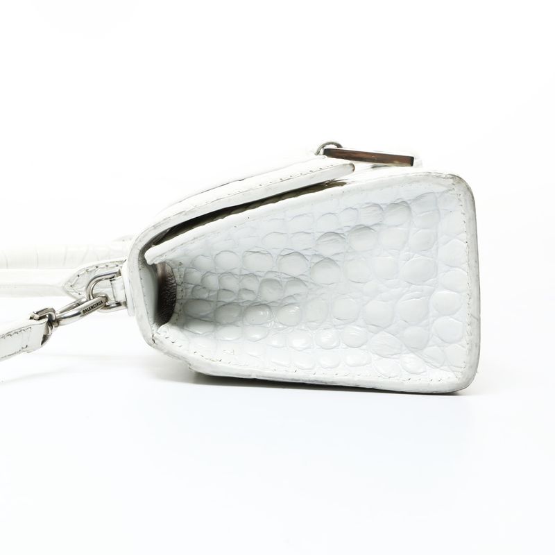 Balenciaga Shoulder Bag Hourglass XS 2-Way Embossed Leather