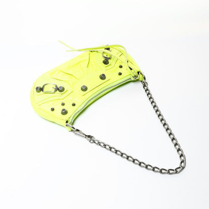 Balenciaga Shoulder Bag le Cagole Mini Giant Leather Chain