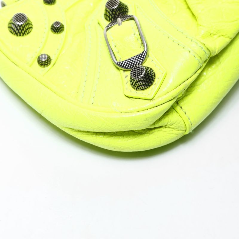 Balenciaga Shoulder Bag le Cagole Mini Giant Leather Chain
