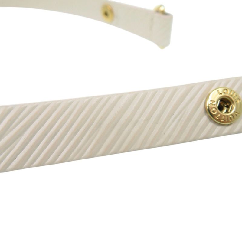Louis Vuitton Epi Leather Shoulder-strap White LV 1437 Louis Vuitton