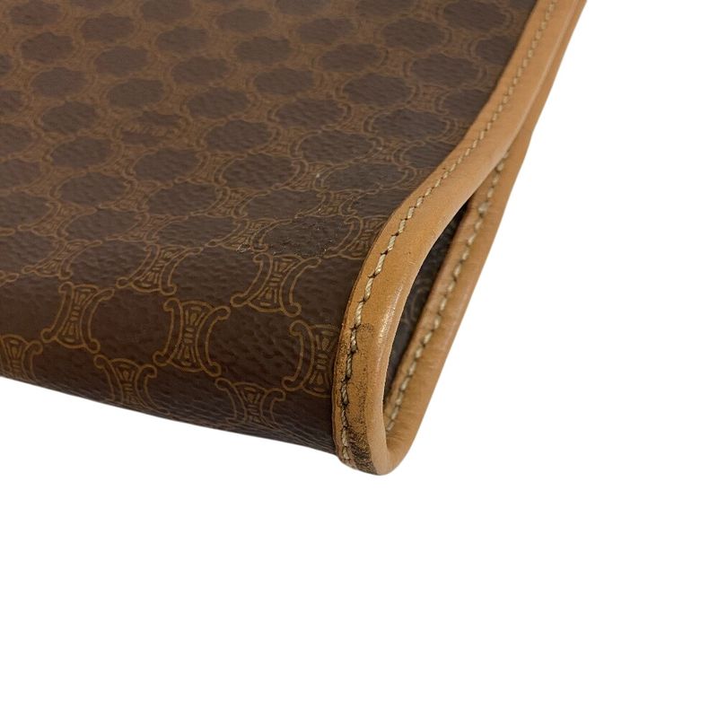 CELINE Clutch Bag Second Bag Beige Ladies