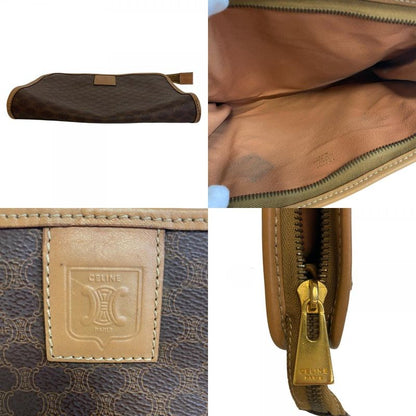 CELINE Clutch Bag Second Bag Beige Ladies