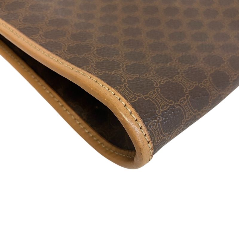 CELINE Clutch Bag Second Bag Beige Ladies