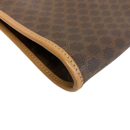 CELINE Clutch Bag Second Bag Beige Ladies