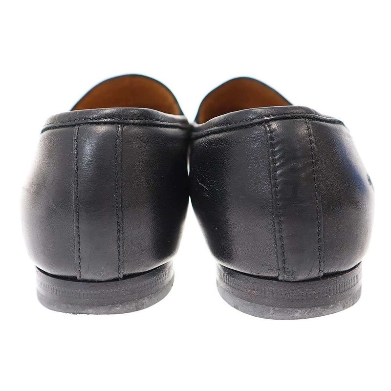 GUCCI Jordan Horsebit Loafers 404069 Black 37 1 2