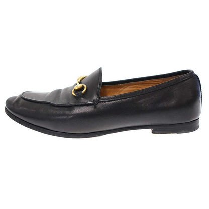 GUCCI Jordan Horsebit Loafers 404069 Black 37 1 2