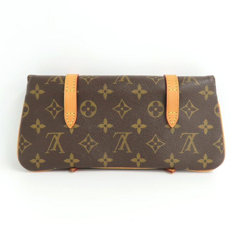 Louis Vuitton Pochette Marel M51159 Monogram Waist Bag Pochette Belt