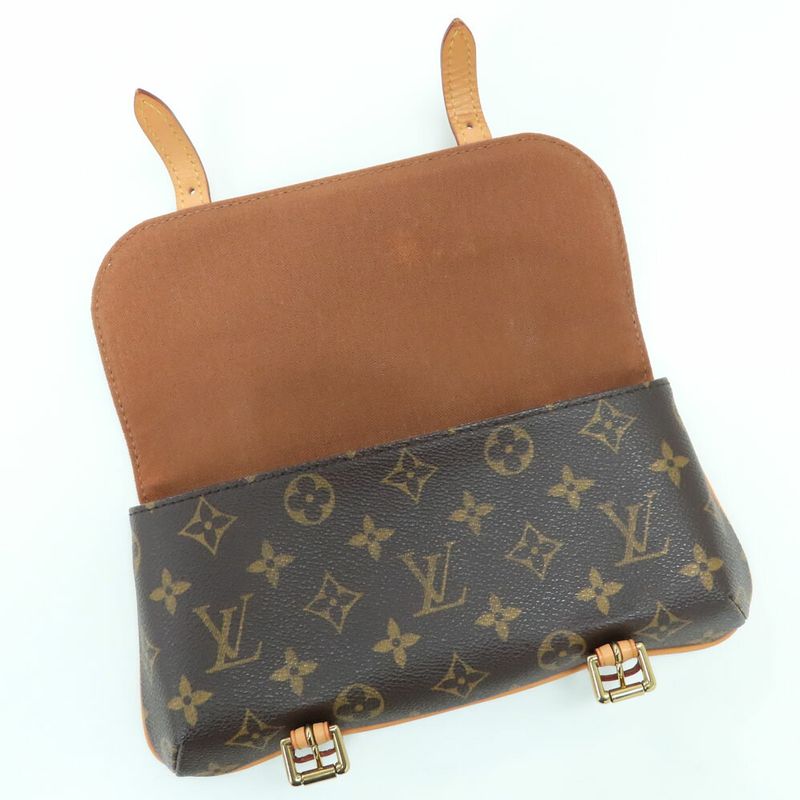 Louis Vuitton Pochette Marel M51159 Monogram Waist Bag Pochette Belt