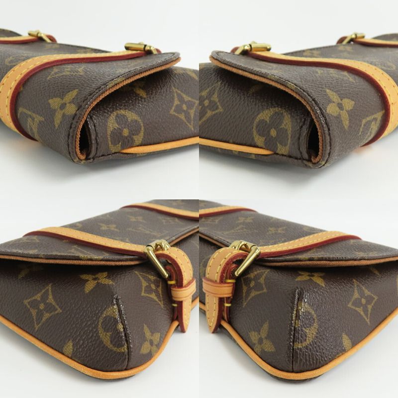 Louis Vuitton Pochette Marel M51159 Monogram Waist Bag Pochette Belt
