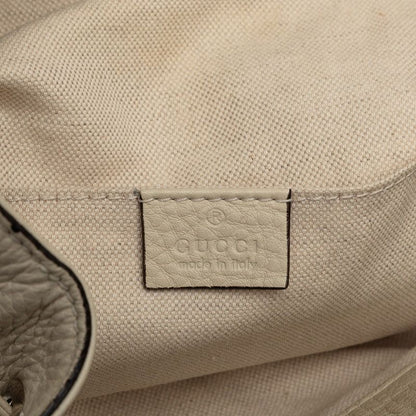 GUCCI Bamboo Rucksack Backpack 370833 White Ivory-leather Women's GUCCI
