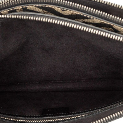 GUCCI GG Supreme Carre Ido Bi-sherry Line Shoulder Bag Clutch Bag 450953 Beige