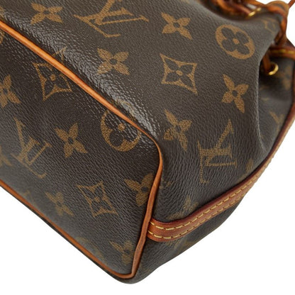 Louis Vuitton Monogram Nano Noe Crossbody Mini Shoulder Bag Drawstring M41346
