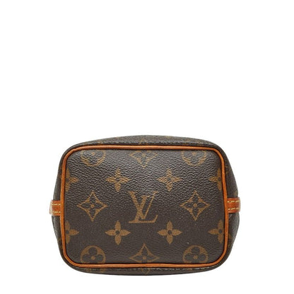 Louis Vuitton Monogram Nano Noe Crossbody Mini Shoulder Bag Drawstring M41346