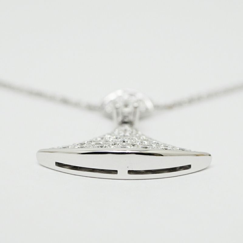 BVLGARI Diva Dream Necklace 750wg Diamond Approx 7.2g Regular Box-warran