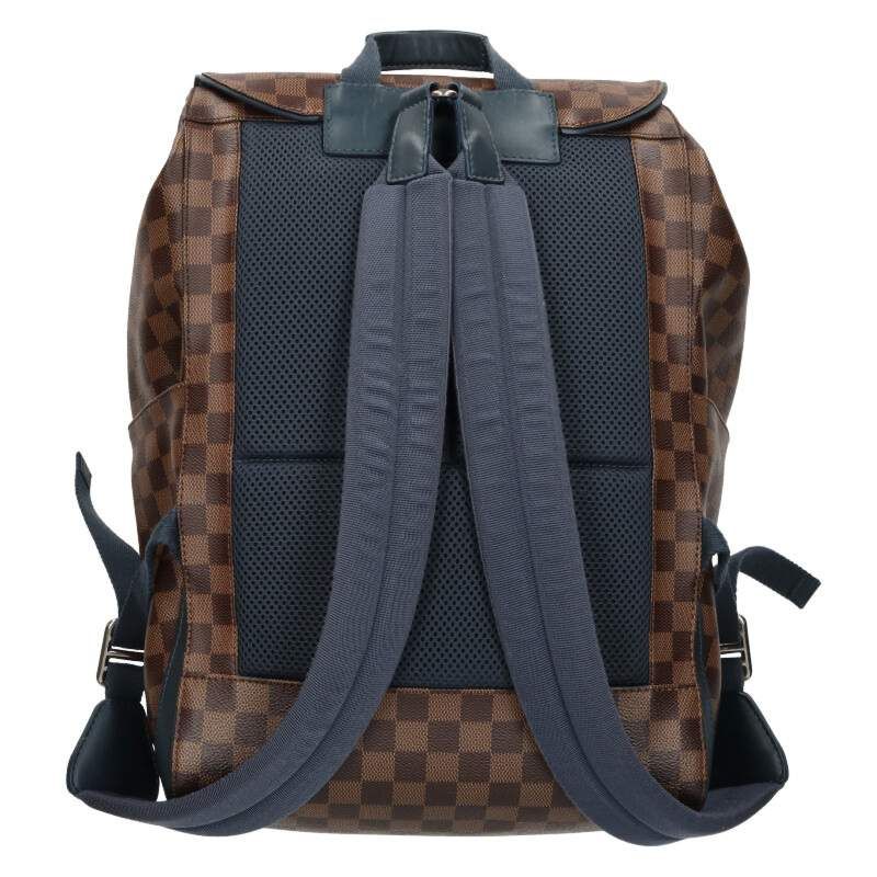 Louis Vuitton N41377 Runner-damier Bleu-gris Backpack Men's