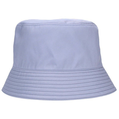 PRADA Triangle Logo Plain Nylon Bucket Hat Men's M