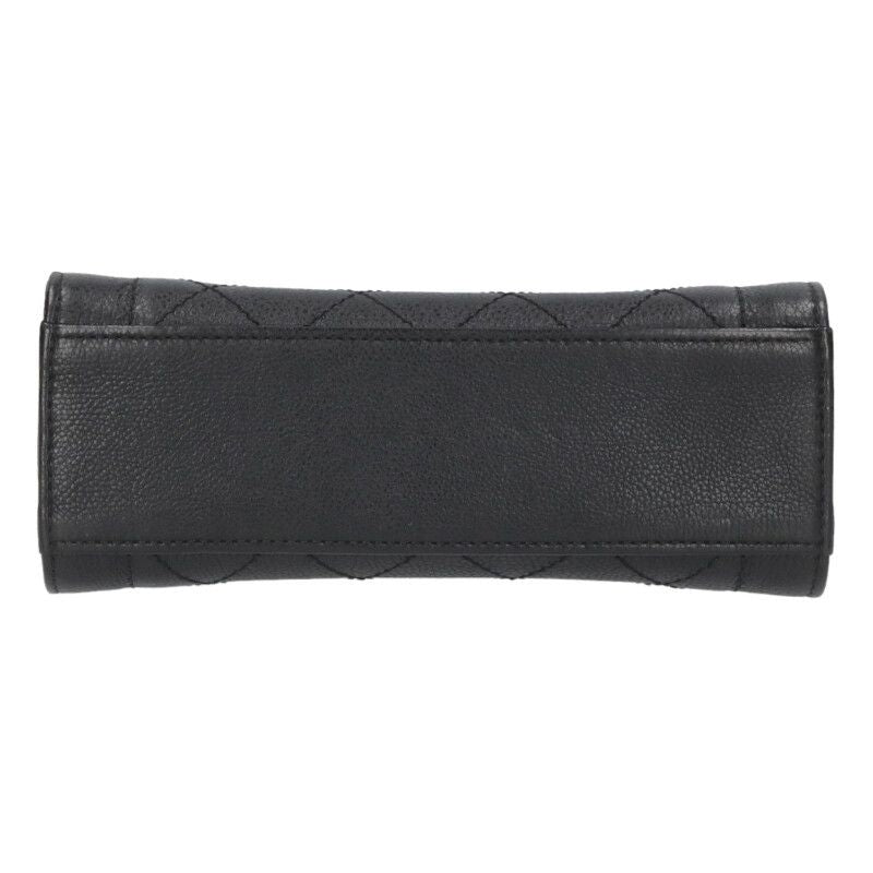 CHANEL A93731 Caviar Skin Matelasse Shoulder Bag Women's