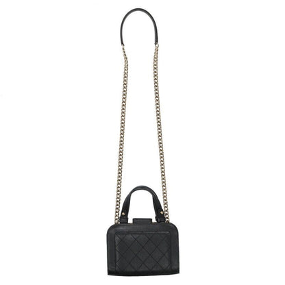 CHANEL A93731 Caviar Skin Matelasse Shoulder Bag Women's