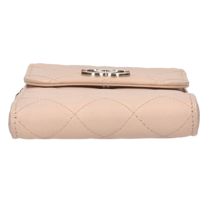 CHANEL Fonke Quilted Chain Shoulder Bag Women's