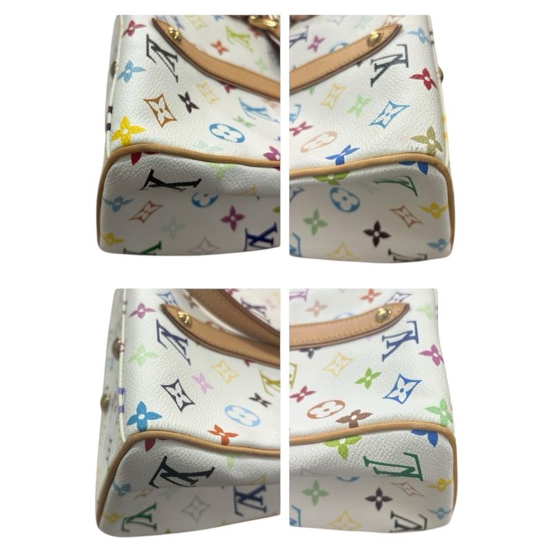 Louis Vuitton Monogram Aurelia Multicolor Gold Hardware PVC Leather M40094 Tote