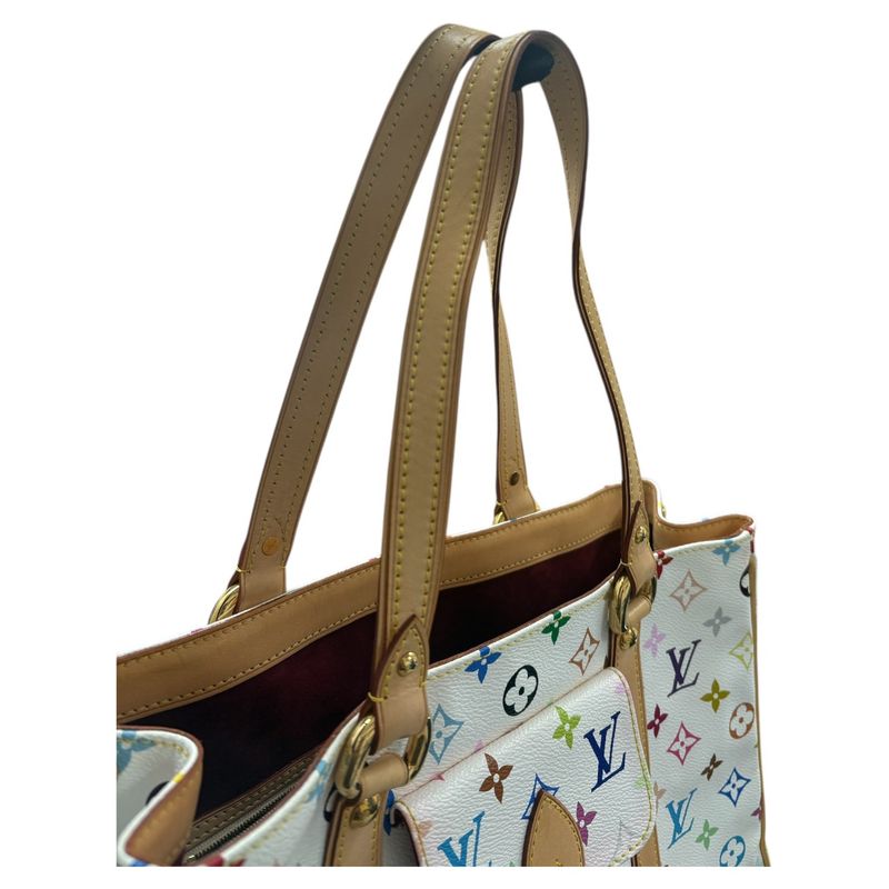Louis Vuitton Monogram Aurelia Multicolor Gold Hardware PVC Leather M40094 Tote