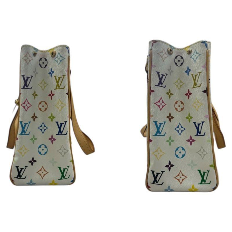 Louis Vuitton Monogram Aurelia Multicolor Gold Hardware PVC Leather M40094 Tote