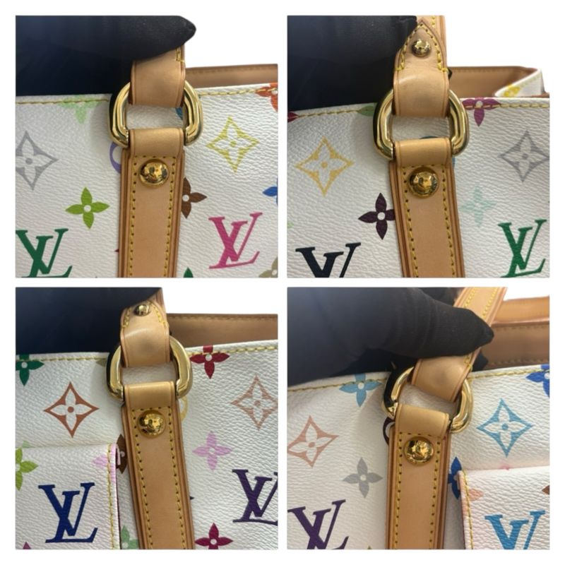 Louis Vuitton Monogram Aurelia Multicolor Gold Hardware PVC Leather M40094 Tote