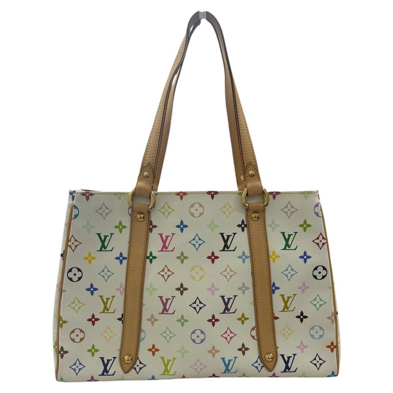 Louis Vuitton Monogram Aurelia Multicolor Gold Hardware PVC Leather M40094 Tote
