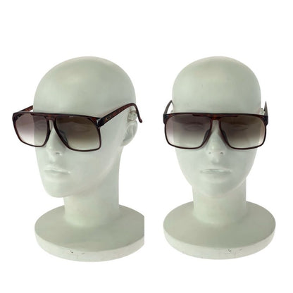 Christian DIOR Vintage Brown Gold Silver Hardware Plastic 2152a 14 Sunglasses