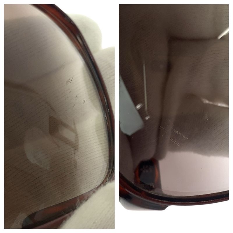 Christian DIOR Vintage Brown Gold Silver Hardware Plastic 2152a 14 Sunglasses