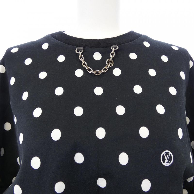 Louis Vuitton Polka Dot Cotton Jersey Fmjd96ob5 Dress