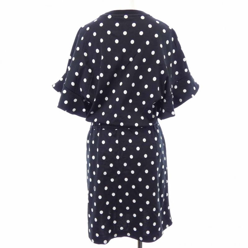 Louis Vuitton Polka Dot Cotton Jersey Fmjd96ob5 Dress