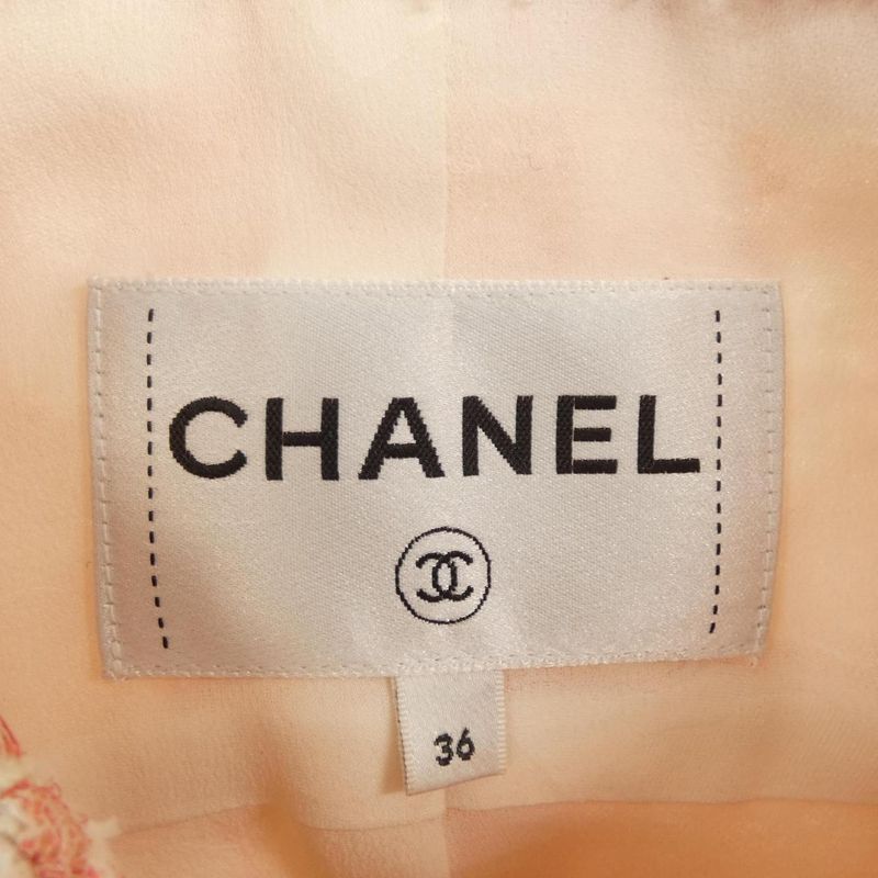 CHANEL Look39 P76716v65900 No-color Jacket