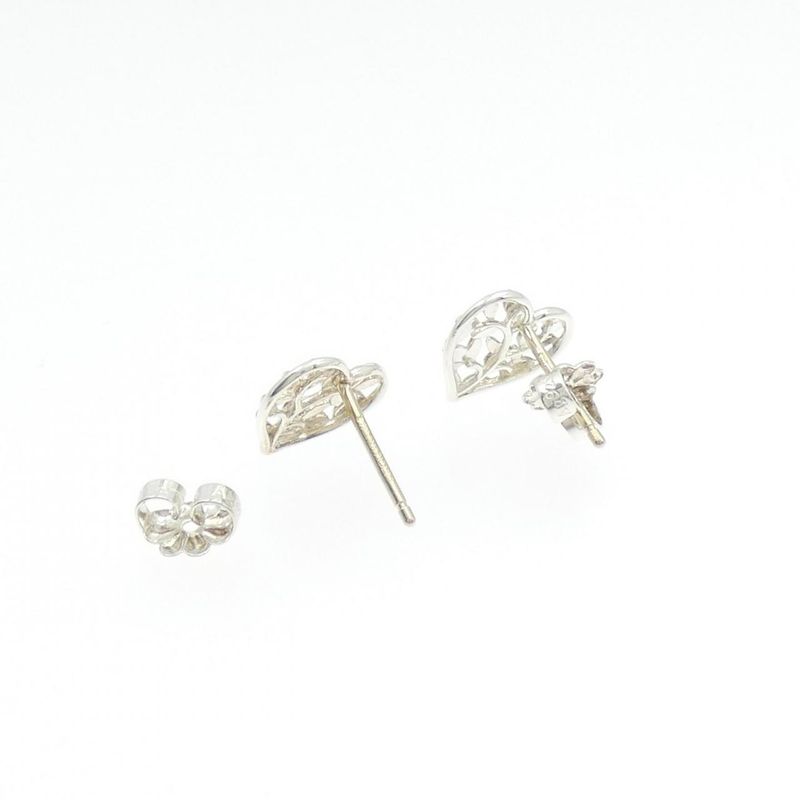 Tiffany & Co Olive Brief Heart Earrings