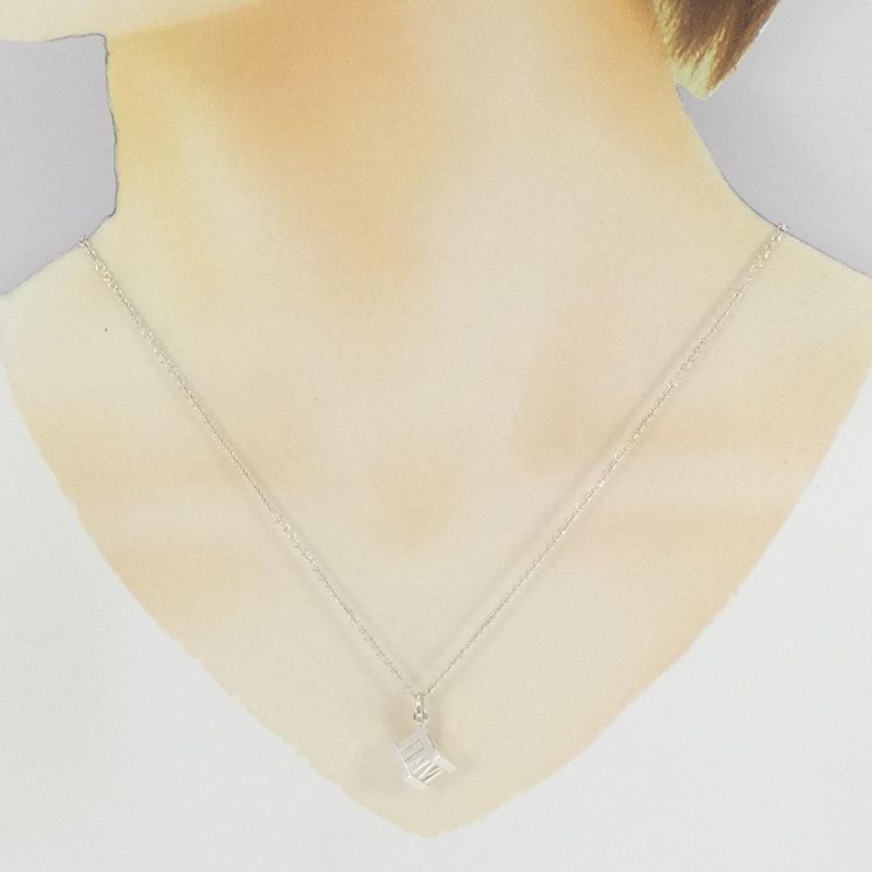 Tiffany & Co Atlas Cube Necklace