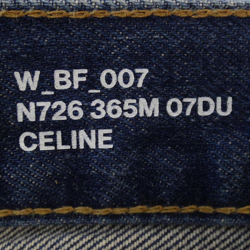 CELINE Poly-middle Rise Jeans 2n726365m Jeans