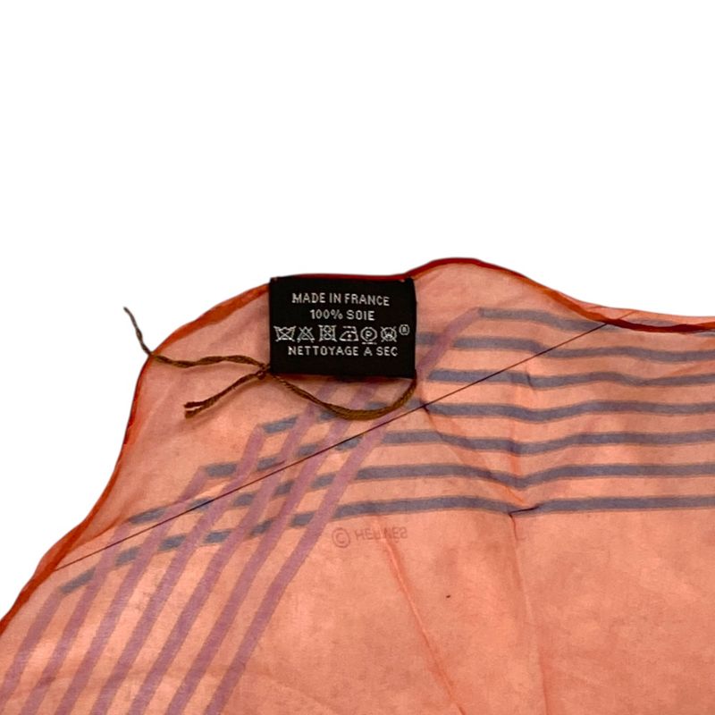 HERMES Rosange Scarf Shawl Diamond Scarf Accessories - Cashmere Silk Logo