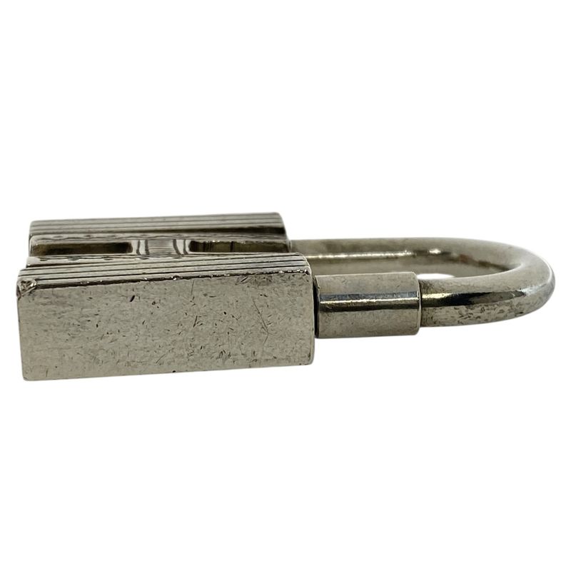 HERMES Sv925 Touareg Cadena Padlock H Motif Charm Accessories - Silver - HERMES