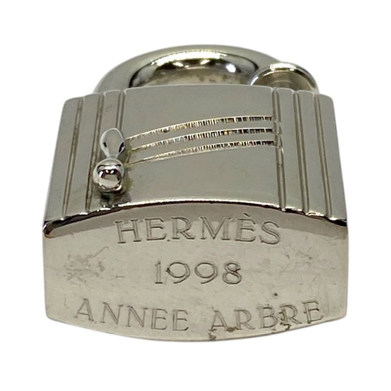 HERMES Anno-albre Cadena Padlock 1998 Charm Accessories - Silver - HERMES