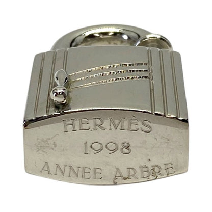 HERMES Anno-albre Cadena Padlock 1998 Charm Accessories - Silver - HERMES