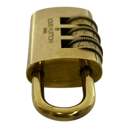 Louis Vuitton Cadena Padlock Dial Padlock Charm Accessories - Gold Louis