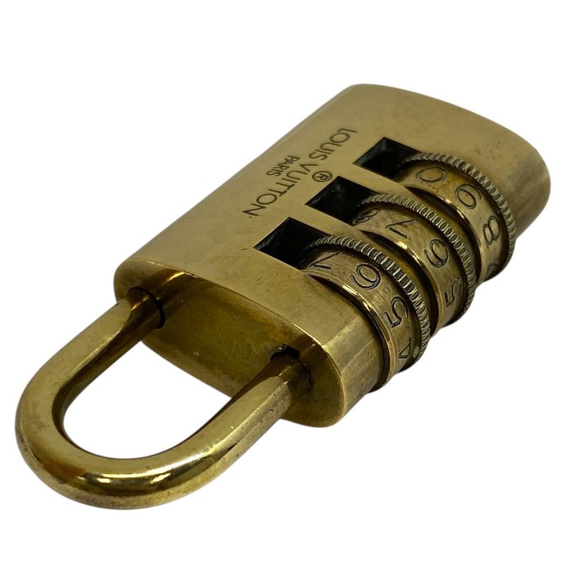 Louis Vuitton Cadena Padlock Dial Padlock Charm Accessories - Gold Louis