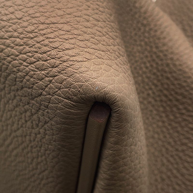 Hermes 24 29 Sac Van Quatre Etoupe Silver Togo Swift 2-Way