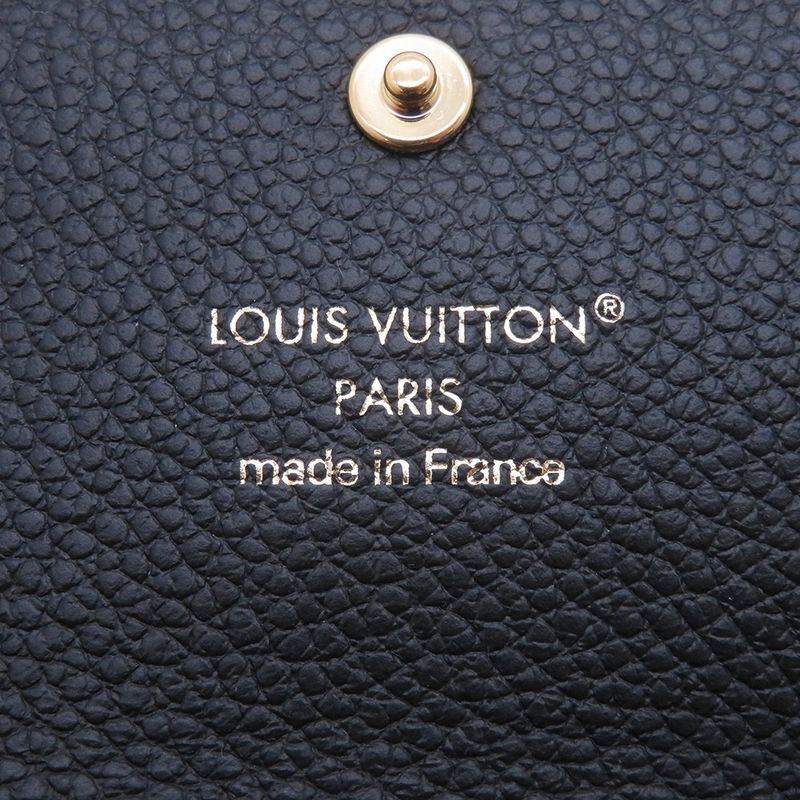 Louis Vuitton Key Case Monogram Empreinte 6 Multicles 6 Key Holder Noir Black