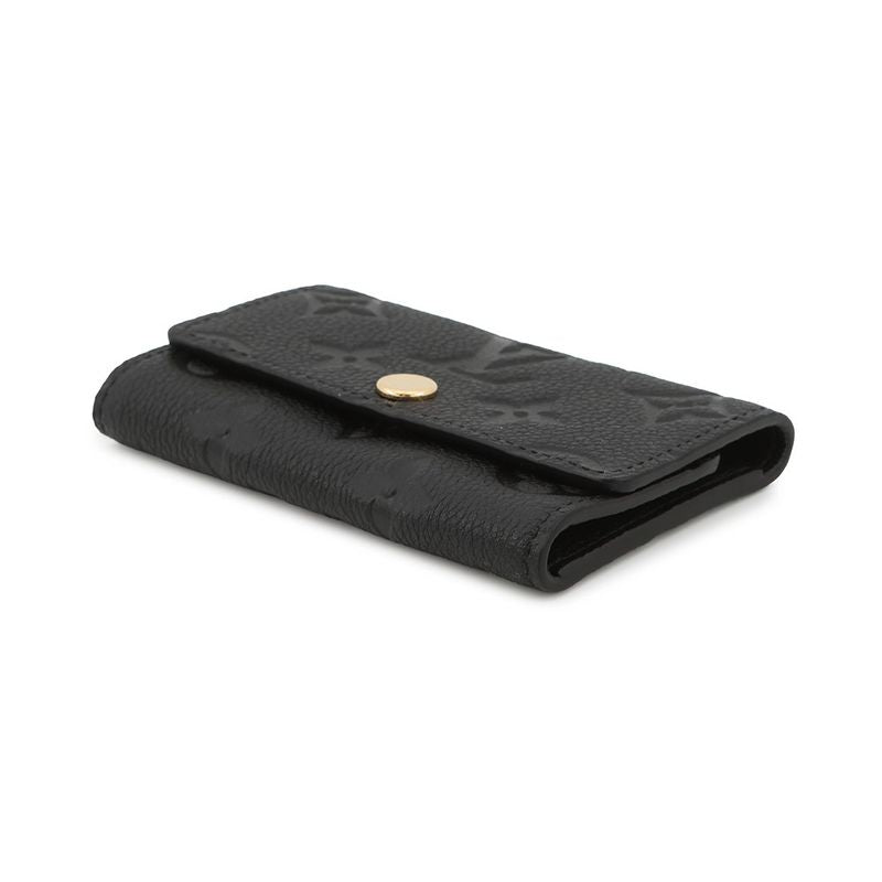 Louis Vuitton Key Case Monogram Empreinte 6 Multicles 6 Key Holder Noir Black